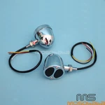 2PC Led Bullet Running Turn Signal Brake Tail Light For Harley Dyna Bobber Honda. Fixed Price $30.65.