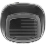 Kuryakyn Tracer Us Flag Led Taillight - Smoke Lens Without License 2927. Fixed Price $190.99.