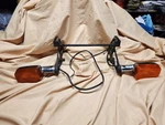 1982 Honda GL500IA Silver Wing Interstate Blinker Bar / Rear Turn Signal Brace. Fixed Price $70.00.