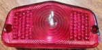 Taiwan Replacement Lucas L564 Tail Lamp Lens 1960-65 Norton Triumph Bsa Ajs. Fixed Price $10.00.