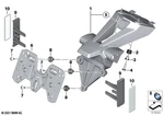 Bmw K67 S1000RR 2019-2025 Oem License Plate Holder With Turn Signals Complete. Fixed Price $150.00.