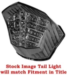 Ako Racing Integrated Led Smoke Tail Light For Kawasaki ER-6N 2008-2011. Fixed Price $15.00.