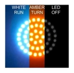 Namz LLC-B7SWA Switchback Turn Signal Inserts, White/amber 1157 One Light!!!. Fixed Price $19.00.