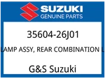Suzuki Oem Part 35604-26J01 Lamp Assy, Rear Combination Lh. Fixed Price $171.90.