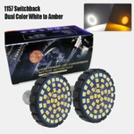 1157 BAY15D Harley Led White-amber Switchback Front Turn Signal Blinker Lights. Fixed Price $45.99.