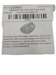 Letric Lighting Co. Harley Squareback Led Taillight Clear Dyna Softail New. Fixed Price $75.00.