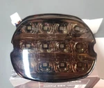Harley Aftermarket Layback Led Tail Light W/ Smoked Lens 99-25 Models 67800356. Fixed Price $35.00.