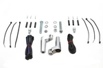 Front Turn Signal Relocation Kit Chrome For Harley-davidson. Fixed Price $57.99.