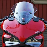 New Rage Cycle Mirror Block Off Plates For Ducati Supersport 939-MBO. Fixed Price $58.52.