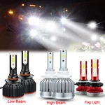 Led Headlight + Fog Bulbs Combo For Gmc Sierra 1500 2500 Hd 3500 2001-2006. Fixed Price $43.88.