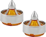2X Turn Signal Turbine Replacement Amber Lens Snap On Repl. OEM#68973-00 Harley. Fixed Price $35.69.