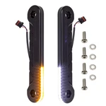 Eagle Lights Black Low Profile Fork Led Turn Signal & White Drl 2006-2023 Harley. Fixed Price $199.99.