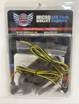 Custom Designs 2040-2711 Micro Bullet Led Turn Signals (amber/black). Fixed Price $49.99.