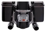 Ciro Latitude Tail Light & License Plate Holder Chrome, Fits '10-'13 40051. Fixed Price $199.99.