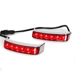 Led Saddlebag Run Brake Turn Lights For Harley Touring Road Electra Glide 2014+. Fixed Price $35.00.