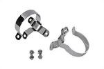 3-1/4" Muffler Body Clamp Set Chrome For Harley Touring Flt Models 1995-2016. Fixed Price $66.95.