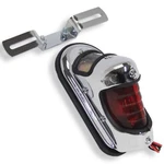 Chrome Beehive Taillight With Number Plate Mount For Harley-davidson Custom. Fixed Price $49.71.