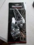 Bikemaster Universal Headlight Bracket Chrome Part Number 152405. Fixed Price $17.99.