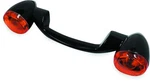 Biker's Choice Rear Turn Signal Bar Black Amber Lens #161801 Harley Davidson. Fixed Price $215.50.
