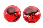 Red 4-1/2 Inch 12 Volt Sealed Beam Spotlamp Set For Harley-davidson. Fixed Price $64.99.