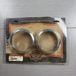 Harley Frenched Auxiliary Passing Lamp Bezel Trim Rings Pair 69622-99B Oem. Fixed Price $6.31.