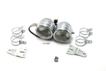 Universal Motorcycle Halogen Twin Headlight Jute 9908-A A7280. Fixed Price $80.55.