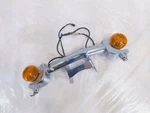 Victory Sport Deluxe Standard V92 Cruiser Front Turn Signal Indicators & Bracket. Fixed Price $99.95.