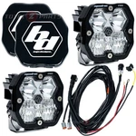 Baja Designs Squadron 2.0 Pro Led Pair Clear Driving/combo, Wiring, Rock Guards. Fixed Price $509.85.