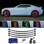 Ledglow Million Color Wheel Well Fender Neon Accent Flexible Tube Lights Kit. Fixed Price $89.99.