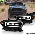 Vland Amber Led Projector Headlights For 2016-2023 Toyota Tacoma W/sequential X2. Fixed Price $584.99.
