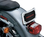Kuryakyn 9198 Motorcycle Accent Accessory: Curved Tip-back License Plate Frame. Fixed Price $118.99.