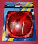 Optronics Red Replacement Lens A8R New. Fixed Price $5.95.