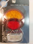 1928-31 Ford Led Tail Light, 12AMBER, 7 Red, 4 White, Driver Side, FTL2831RA6-L. Fixed Price $23.29.