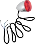 Chris Products Deuce-style Turn Signal Chrome Stem Mount With Red Lens 8500R. Fixed Price $30.01.