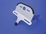 Chrome Deco Tail Lamp Mount Bracket For Harley Davidson By V-twin. Fixed Price $58.41.
