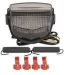 Bikemaster Integrated Taillight Smoke Lens TZH-230-INT-S Tinted 26-1719 261719. Fixed Price $35.00.