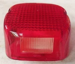 Custom Chrome Laydown Tail Light Lens (red) 09-710N.. Fixed Price $15.00.