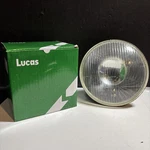 Triumph Norton Lucas 7" Headlight Lens Pilot Bulb Hole H4 650 750 850 1973 - 82. Fixed Price $88.00.