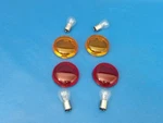 Harley-davidson Oem Bullet Turn Signal Lenses & Bulbs 67800645 67800642. Fixed Price $14.99.