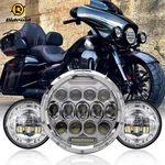 For Harley-davidson Softail Deluxe Flstn 7" Led Headlight & 4.5" Passing Lights. Fixed Price $60.99.