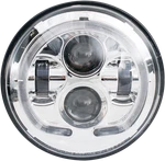 Rivco Products 7" Headlight Chrome LED-130C. Fixed Price $324.95.