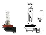 Flosser 2090 H9 65 Watt Halogen Head Light Bulb PGJ19-5. Fixed Price $11.10.