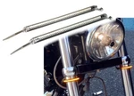 Radiantz Amber Led Fork Wrap Marker Lights Signals Harley 39 41MM Tubes. Fixed Price $59.50.