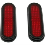 New Custom Dynamics Adhesive Back Led Lens Black Gen-flatz-red-b. Fixed Price $111.75.