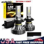 Canbus H7 Led Headlight Bulb High Or Low Beam Super Bright White 6500K 50W 2-20X. Fixed Price $125.99.