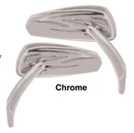 Die Cast Chrome Set For Harley Fxst Flst Dyna Fxd Sportster 47066. Fixed Price $85.50.