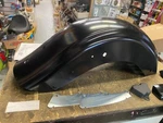 Custom Rear Fender Kit System Cvo Harley Touring Flh Bagger Glide Oem 59500246A. Fixed Price $649.95.