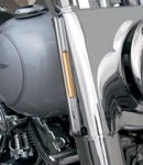 Alloy Art Chrome/amber/clear Led Front Turn Signal Indicator Lights FDH-1. Fixed Price $208.95.