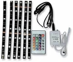 Brite-lites Led Accent Light 6 Piece Strip And Remote Kit Multi Color Atv/utv. Fixed Price $179.95.