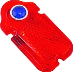Biker's Choice Tail Light Blue Dot Lens Tombstone 47-54 Harley Red 410300. Fixed Price $26.99.